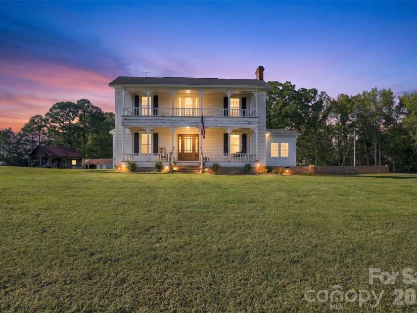 3098 Irene Bridge Highway, Hickory Grove, SC 29717.  MLS# CAR4434069, YatesRealty ID 58596. Virtual Twilight of front elevation