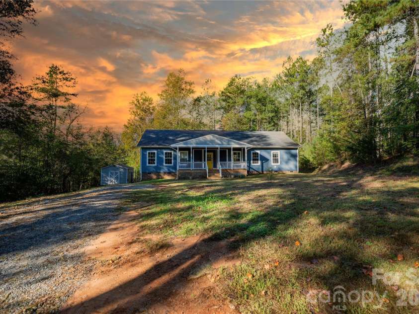 838 Sandy Run Church Road, Mooresboro, NC 28114.  MLS# CAR4434617, YatesRealty ID 58622. 