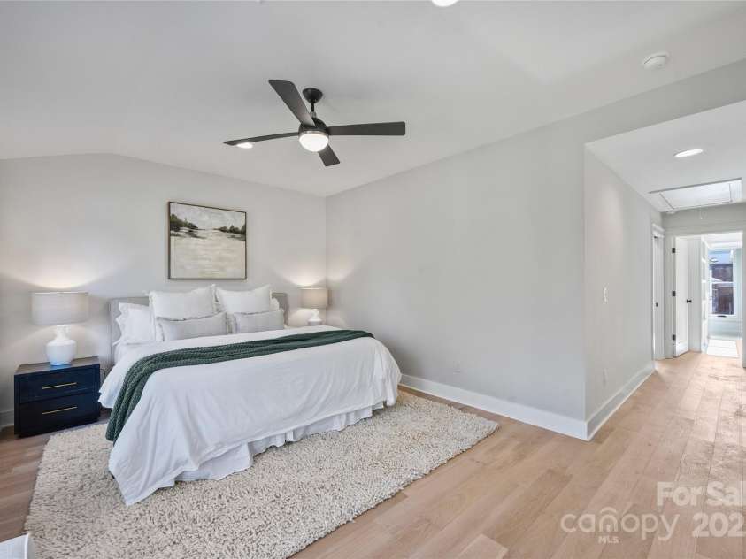 3113 Colyer Place, Charlotte, NC 28205.  MLS# CAR4214772, YatesRealty ID 5867. Primary bedroom