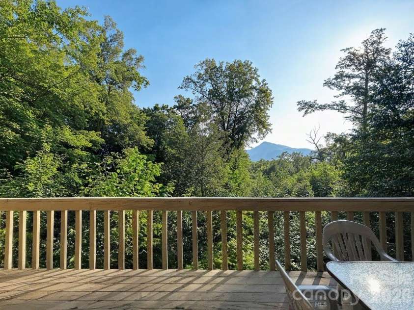 352 Bolt Road, Lake Lure, NC 28746.  MLS# CAR4305332, YatesRealty ID 5872. 1-Wrap Around Deck - Youngs Mountain