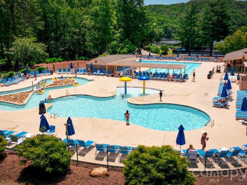 352 Bolt Road, Lake Lure, NC 28746.  MLS# CAR4305332, YatesRealty ID 5872. 28-Outdoor pool