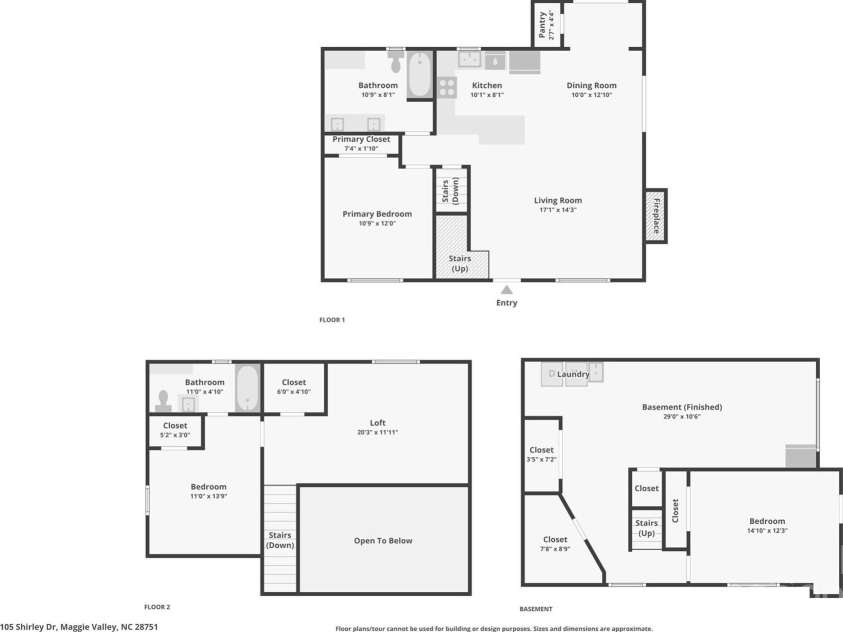 105 Shirley Drive, Maggie Valley, NC 28751.  MLS# CAR4183103, YatesRealty ID 588. 