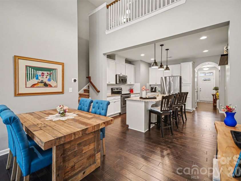 1008 Archibald Avenue, Fort Mill, SC 29708.  MLS# CAR4349204, YatesRealty ID 5894. Dining area into kitchen