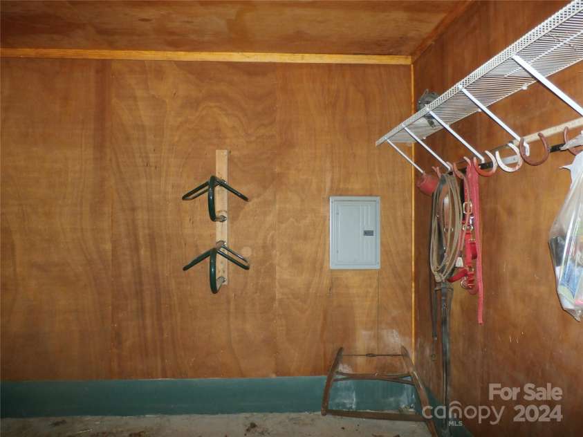 288 Firetower Road, Spruce Pine, NC 28777.  MLS# CAR4135750, YatesRealty ID 5896. Feed/tack room