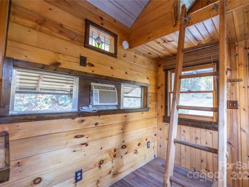 3929 Parker Padgett Road, Old Fort, NC 28762.  MLS# CAR4077370, YatesRealty ID 59. Flex Space below Storage Loft