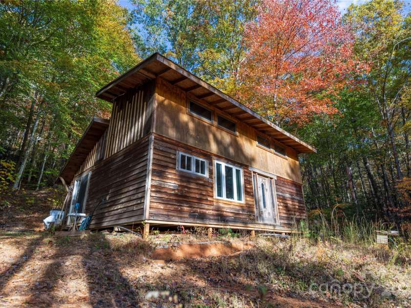 3929 Parker Padgett Road, Old Fort, NC 28762.  MLS# CAR4077370, YatesRealty ID 59. Large Outbuilding across The Creek