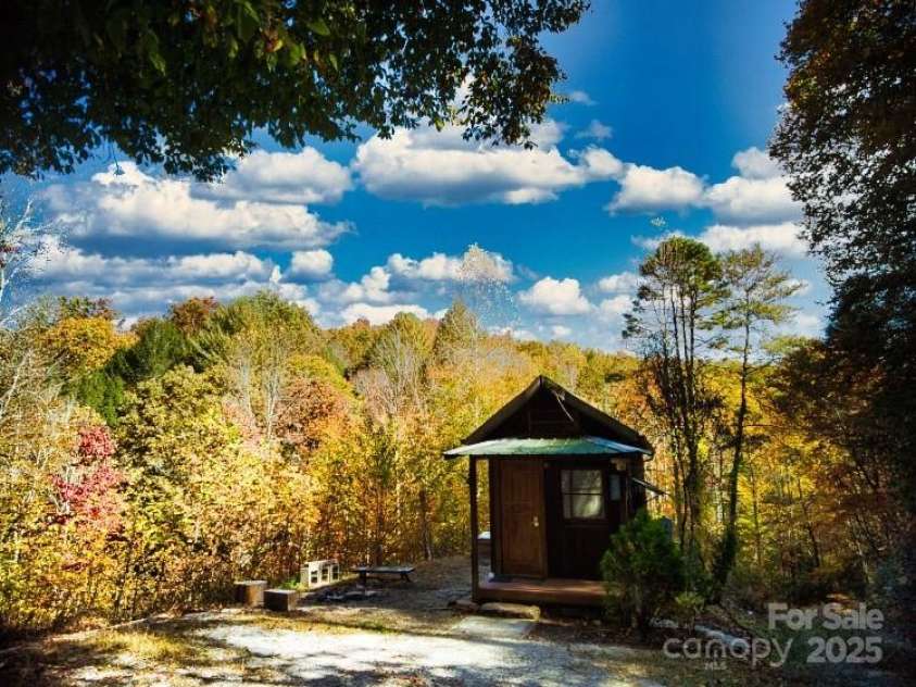 3929 Parker Padgett Road, Old Fort, NC 28762.  MLS# CAR4077370, YatesRealty ID 59. Lush Fall colors in every direction