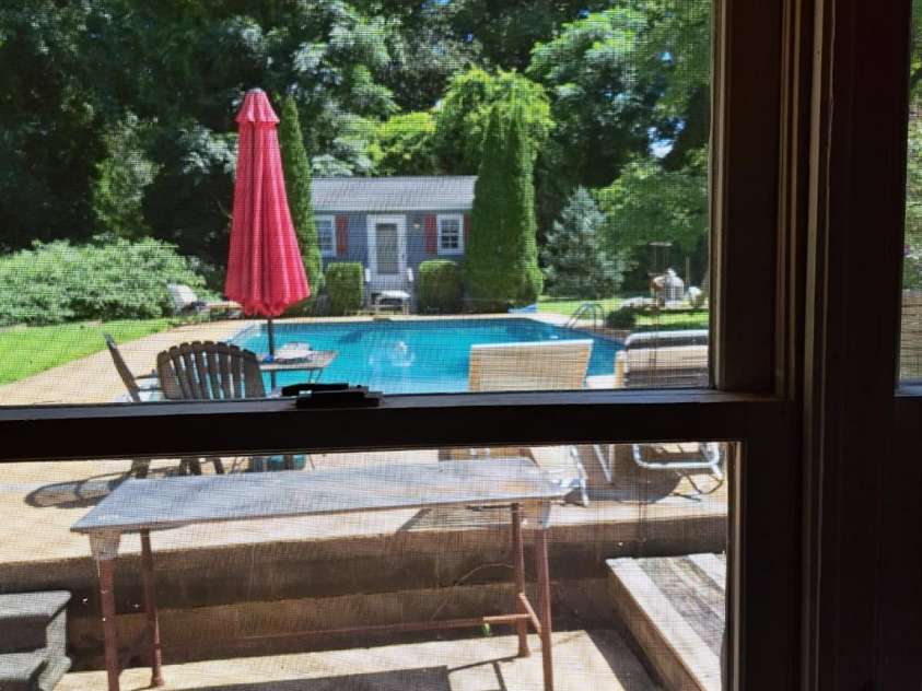 3218 Driftwood Drive, Charlotte, NC 28205.  MLS# CAR4341093, YatesRealty ID 5907. View from Kitchen