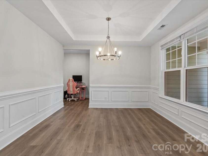 221 Burree Road, Clover, SC 29710.  MLS# CAR4340958, YatesRealty ID 5910. Formal dining room 