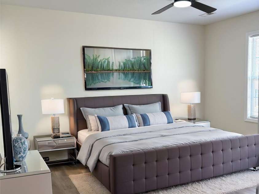 6140 Whispering Brook Court, Charlotte, NC 28216.  MLS# CAR4219066, YatesRealty ID 5913. Virtually Staged