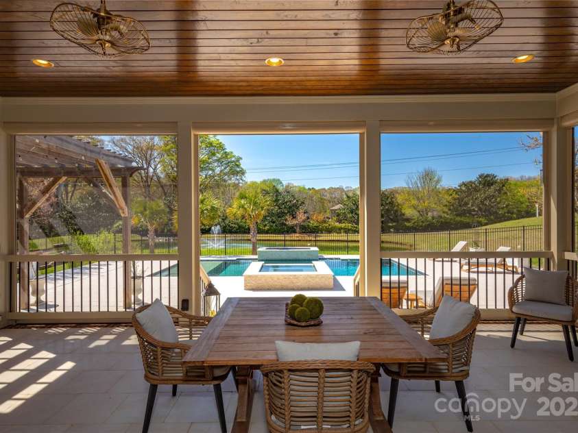 819 Beauhaven Lane, Waxhaw, NC 28173.  MLS# CAR4242522, YatesRealty ID 5915. Recessed Lights & Fireplace for Day into Night Enjoyment Year-Round!