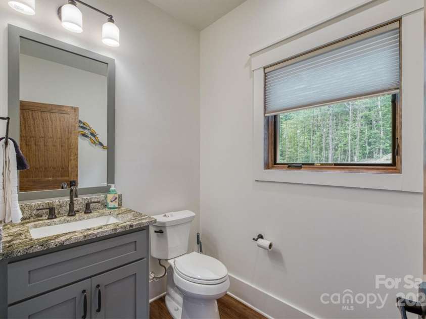 1370 Saylor Way, Nebo, NC 28761.  MLS# CAR4300345, YatesRealty ID 5924. Half Bathroom Main Level