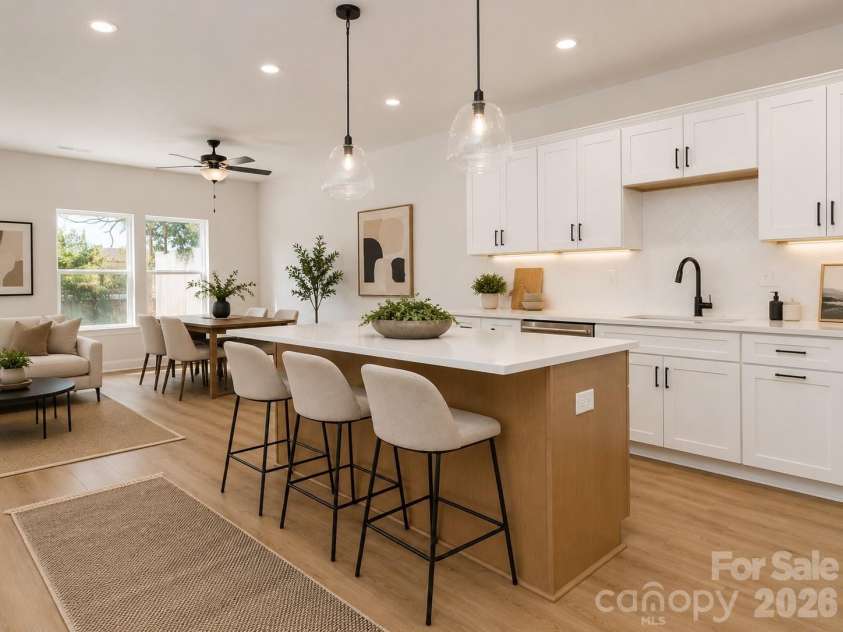 2505 Elon Street, Charlotte, NC 28208.  MLS# CAR4386756, YatesRealty ID 5929. Virtually Staged!!