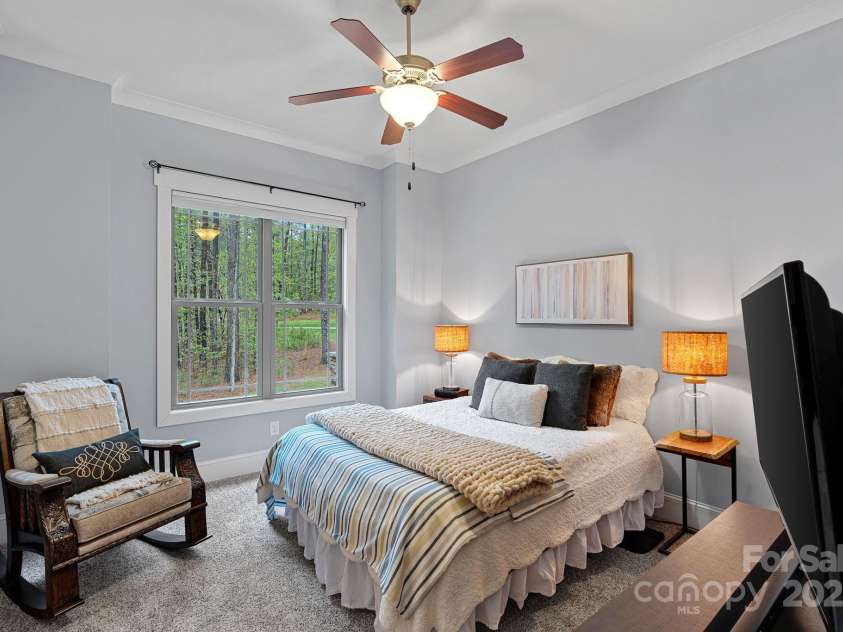 4637 Gold Finch Drive, Denver, NC 28037.  MLS# CAR4243866, YatesRealty ID 5930. Ceiling fans in both secondary bedrooms.