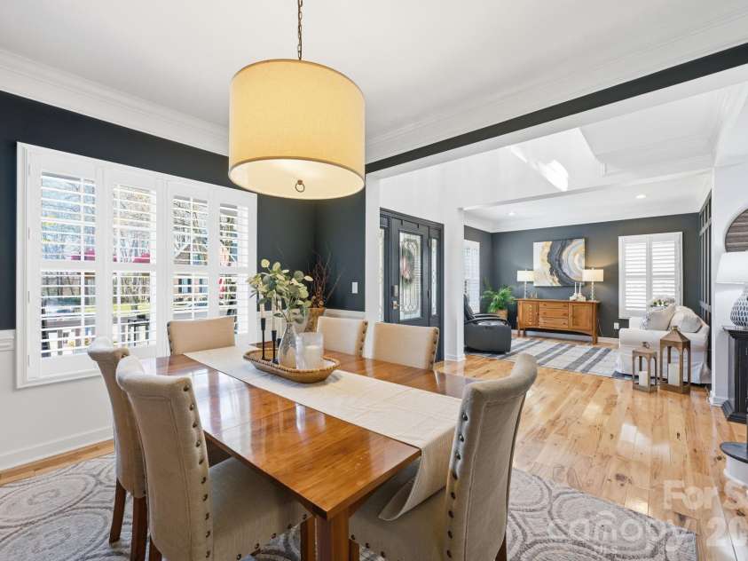 14905 Long Bow Lane, Huntersville, NC 28078.  MLS# CAR4352543, YatesRealty ID 5931. Dining Room