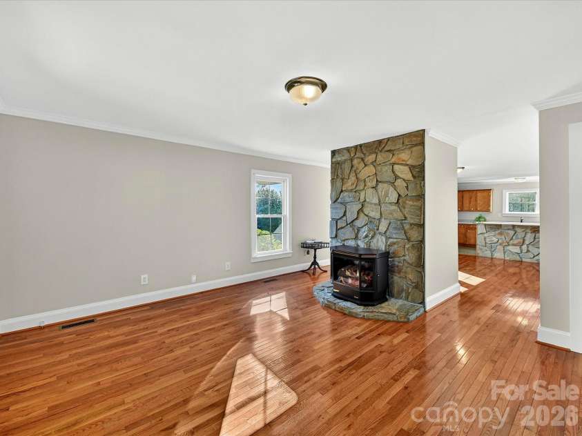 6590 Camp Creek Road, Lancaster, SC 29720.  MLS# CAR4359392, YatesRealty ID 5933. Family Room With View Into Dining and Kitchen