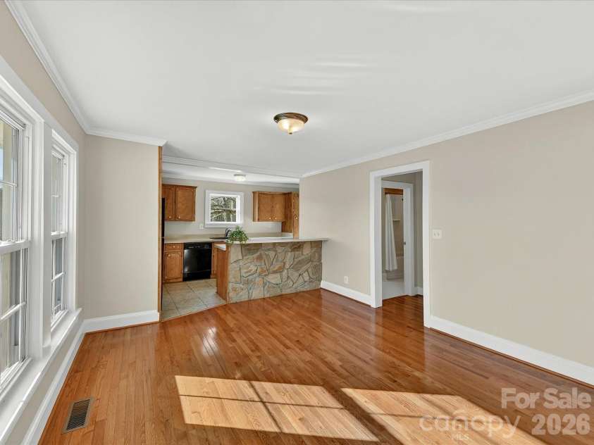 6590 Camp Creek Road, Lancaster, SC 29720.  MLS# CAR4359392, YatesRealty ID 5933. Light Filled Dining Room