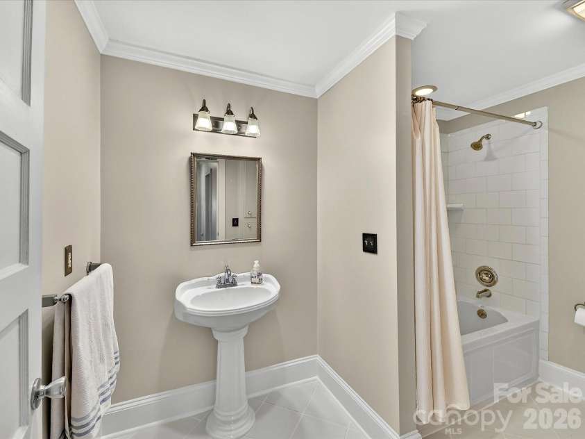 6590 Camp Creek Road, Lancaster, SC 29720.  MLS# CAR4359392, YatesRealty ID 5933. Tiled Bathroom includes Double Storage Cabinet not Shown