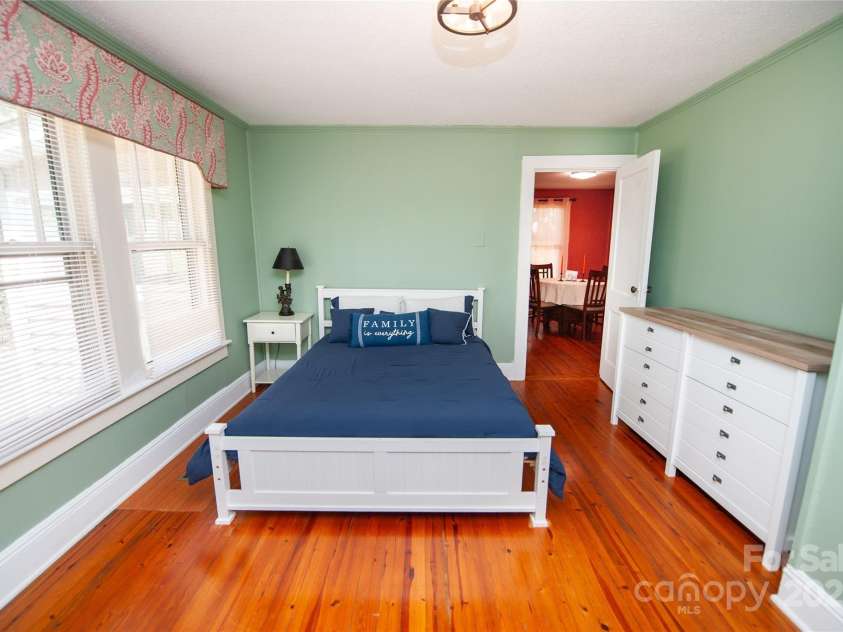 447 & 459 Washington Street, Rutherfordton, NC 28139.  MLS# CAR4306290, YatesRealty ID 5937. Cottage Bedroom 1