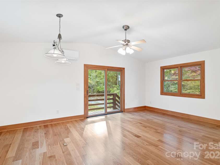 243 Ridgeline Drive, Brevard, NC 28712.  MLS# CAR4313542, YatesRealty ID 5944. Garage Apartment Upper Level