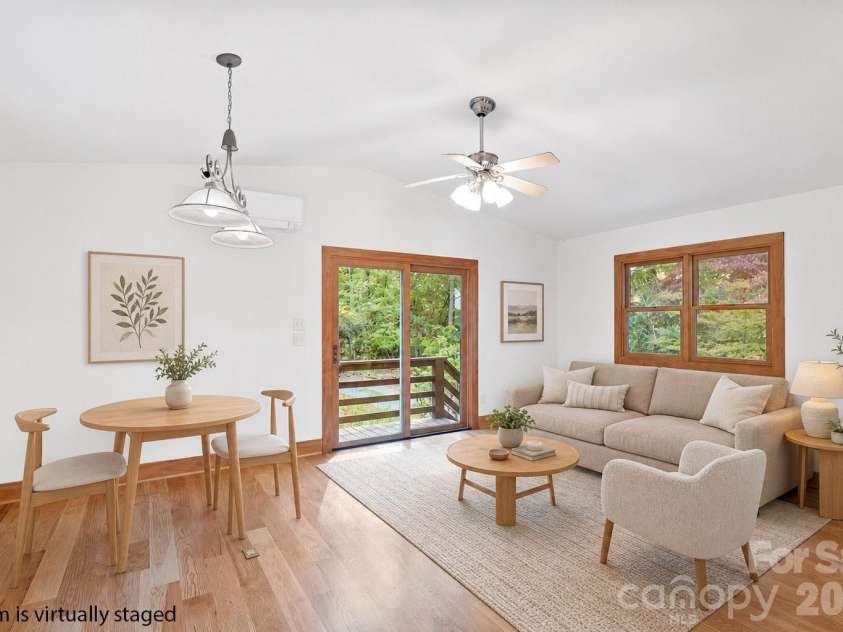 243 Ridgeline Drive, Brevard, NC 28712.  MLS# CAR4313542, YatesRealty ID 5944. Garage Apartment - Virtually Staged