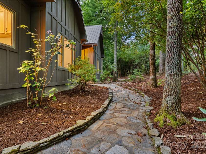 243 Ridgeline Drive, Brevard, NC 28712.  MLS# CAR4313542, YatesRealty ID 5944. Main House Walk