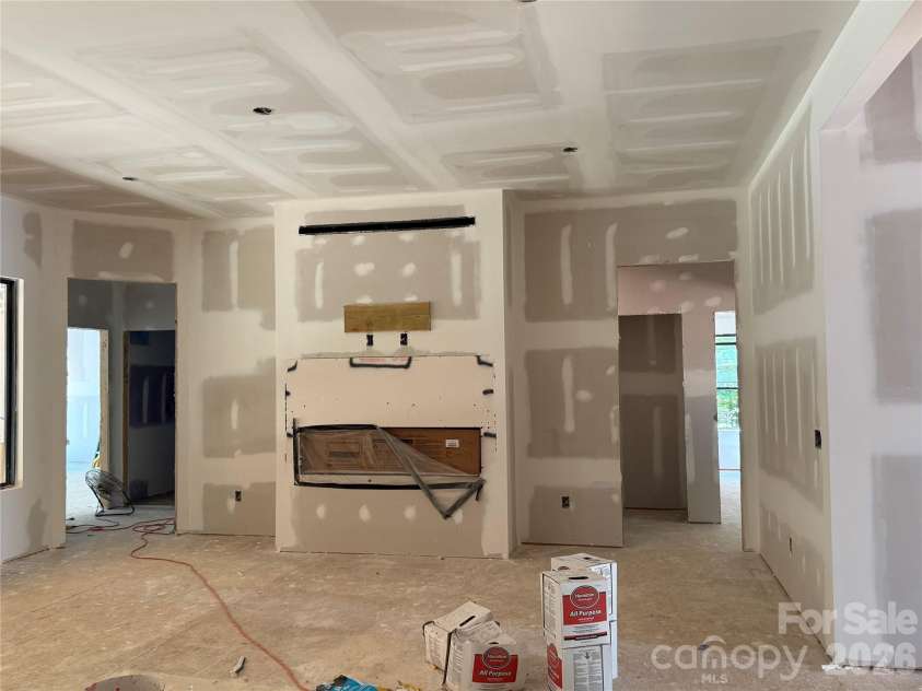 219 Barra Drive, Waxhaw, NC 28173.  MLS# CAR4358638, YatesRealty ID 5953. Stacked stone gas fireplace
