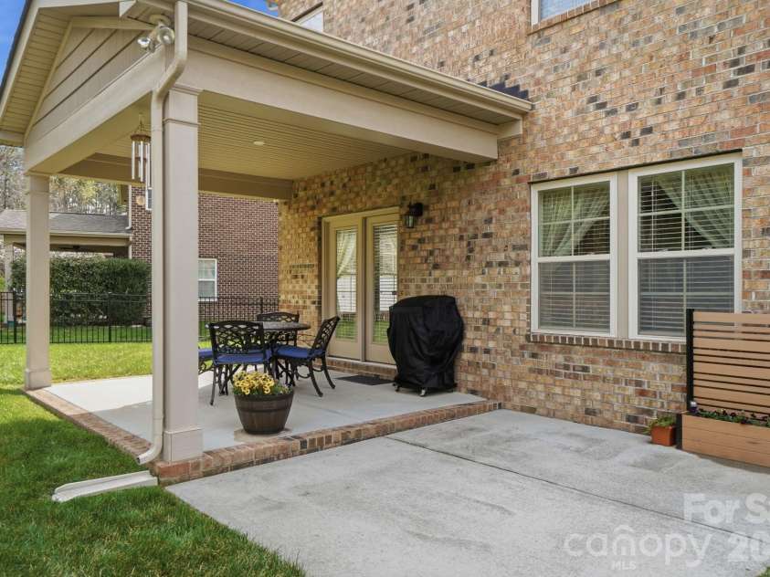 2650 Stonewood View, Kannapolis, NC 28081.  MLS# CAR4331034, YatesRealty ID 5962. Covered Patio w/Sunning section