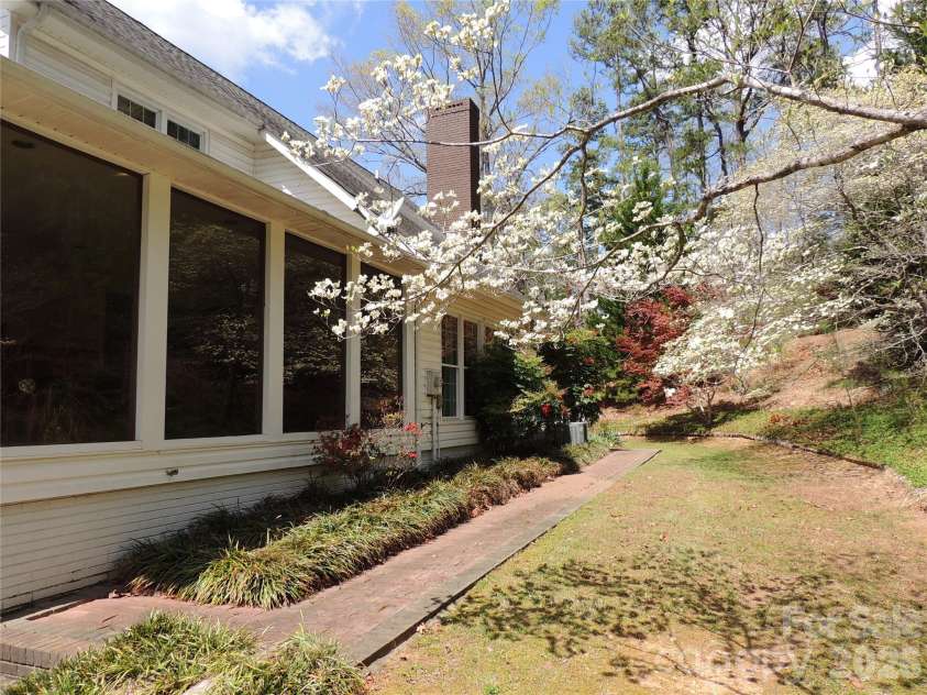 256 Gable Hill Lane, Bostic, NC 28018.  MLS# CAR4342092, YatesRealty ID 5963. Back Yard View