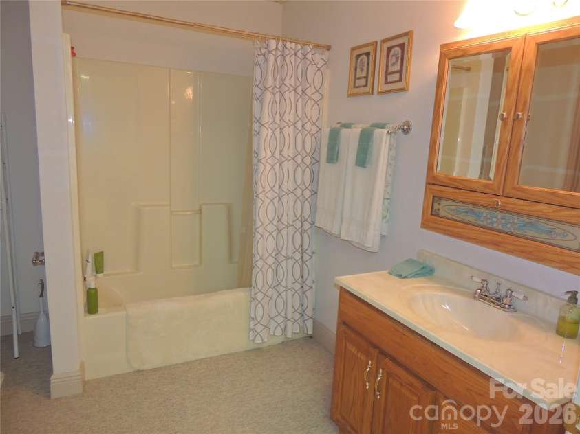 256 Gable Hill Lane, Bostic, NC 28018.  MLS# CAR4342092, YatesRealty ID 5963. Basement Guest Bath