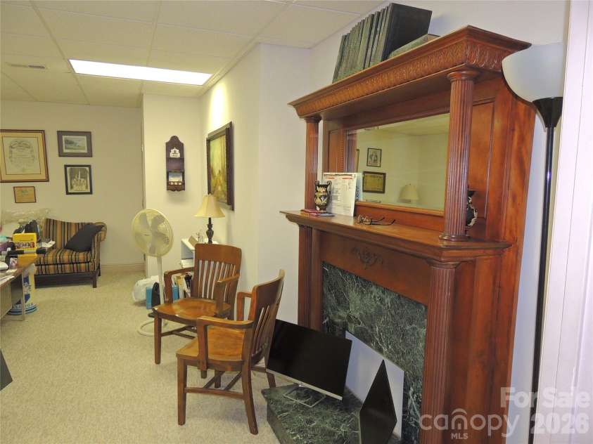 256 Gable Hill Lane, Bostic, NC 28018.  MLS# CAR4342092, YatesRealty ID 5963. Basement Office with Closets