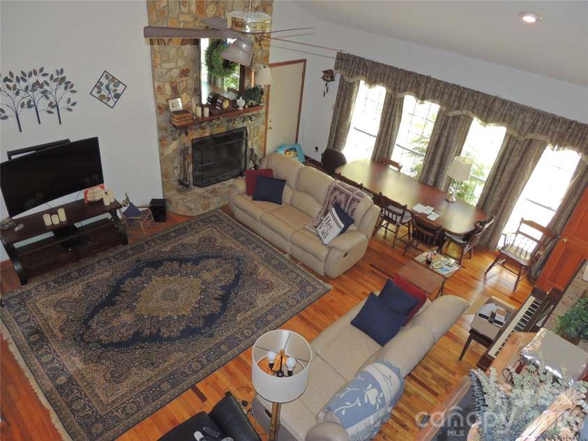 256 Gable Hill Lane, Bostic, NC 28018.  MLS# CAR4342092, YatesRealty ID 5963. Living from 2nd Floor