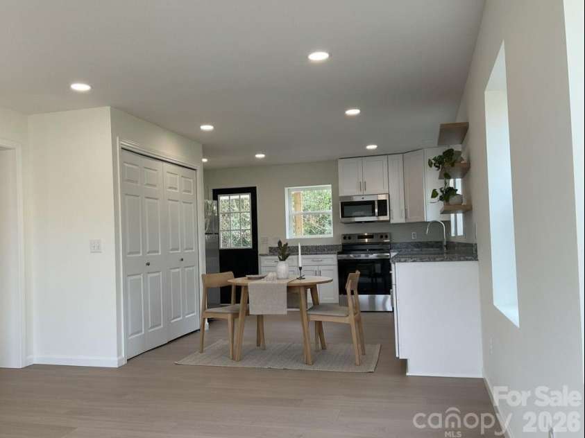 298 Church Street, Forest City, NC 28043.  MLS# CAR4328119, YatesRealty ID 5964. Kitchen Virtually staged using AI
