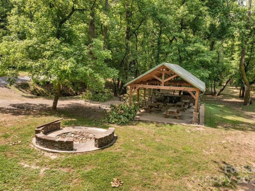 5360 Low Country Road, Lenoir, NC 28645.  MLS# CAR4252044, YatesRealty ID 597. Community Pavilion by the river