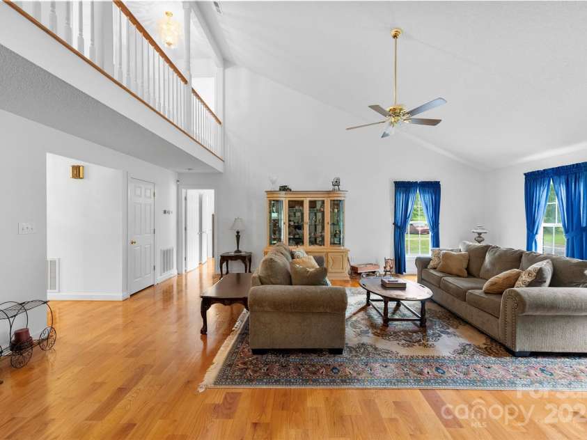908 Ramseur Road, Bessemer City, NC 28016.  MLS# CAR4299106, YatesRealty ID 597. Living room