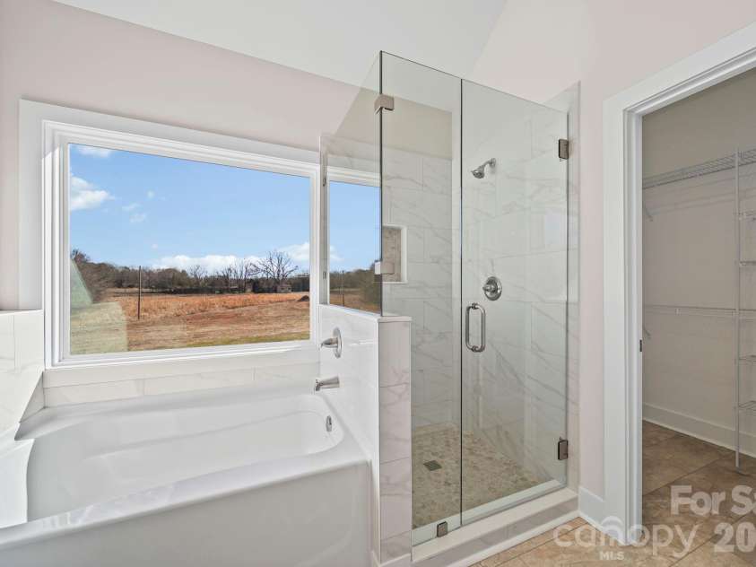 4106 New Salem Road, Marshville, NC 28103.  MLS# CAR4331810, YatesRealty ID 5972. Primary Bathroom