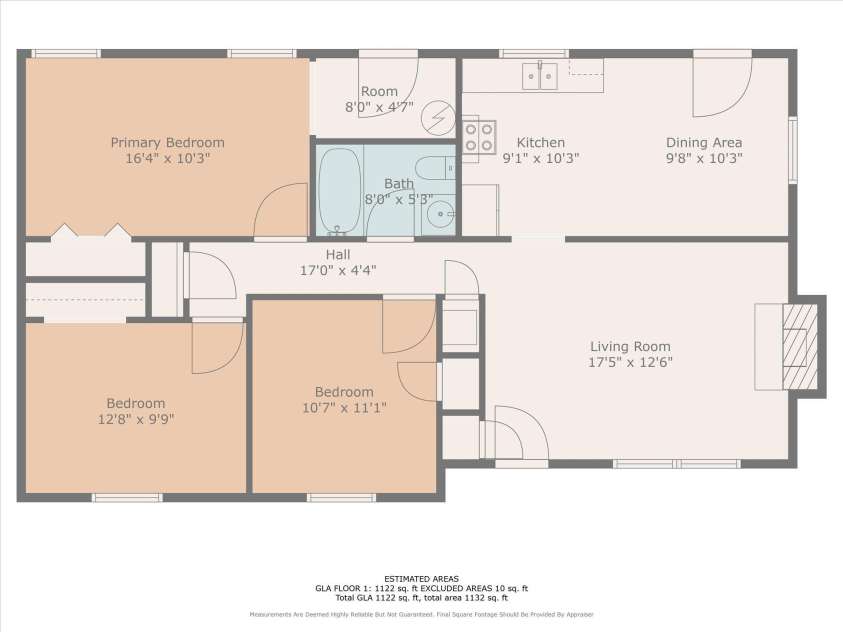 1327 Santee Street, Charlotte, NC 28208.  MLS# CAR4235557, YatesRealty ID 5973. 