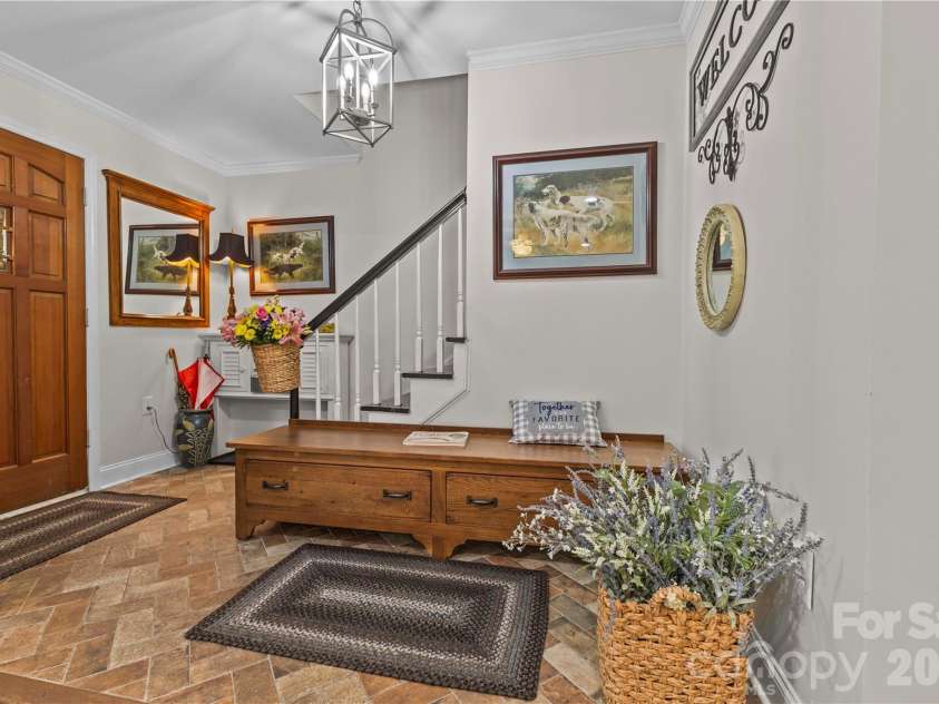 2502 Round Table Road, Monroe, NC 28110.  MLS# CAR4307222, YatesRealty ID 5973. Inviting Entry Hall