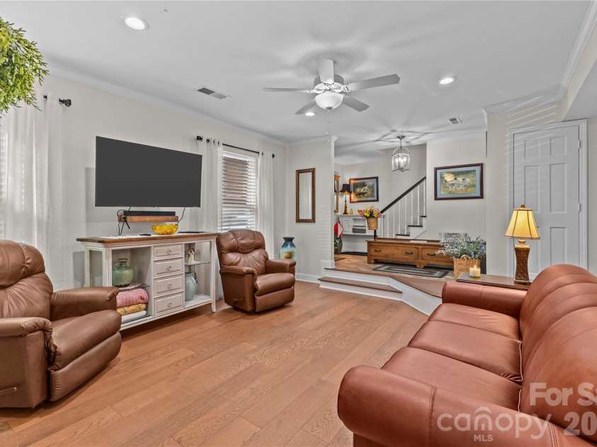 2502 Round Table Road, Monroe, NC 28110.  MLS# CAR4307222, YatesRealty ID 5973. Step down Sunken Living Room is beautiful