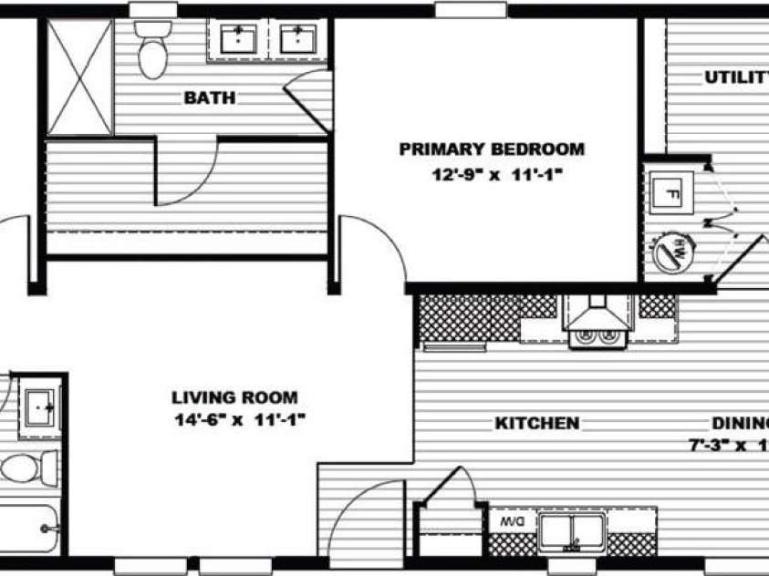30 Babb Street, Waynesville, NC 28786.  MLS# CAR4280509, YatesRealty ID 5981. Floorplan 