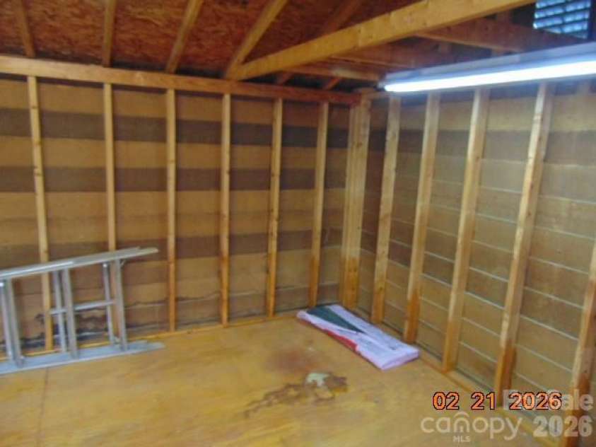 2685 Pit Lane, Morganton, NC 28655.  MLS# CAR4349661, YatesRealty ID 5988. Inside shop