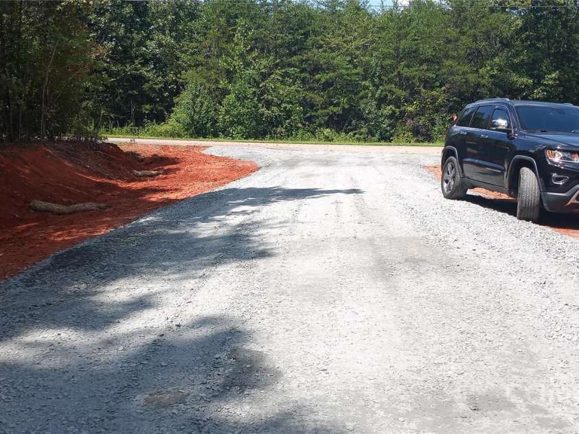 1414 Biggerstaff Loop, Nebo, NC 28761.  MLS# CAR4177801, YatesRealty ID 599. New road  under construction