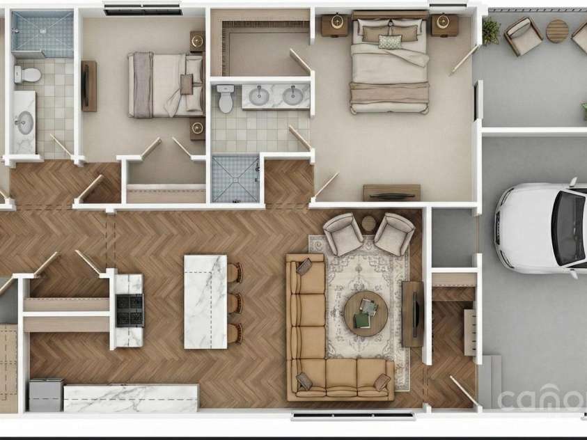 174 Mitchell Street, Rutherfordton, NC 28139.  MLS# CAR4331139, YatesRealty ID 599. Rendering - subject to modification