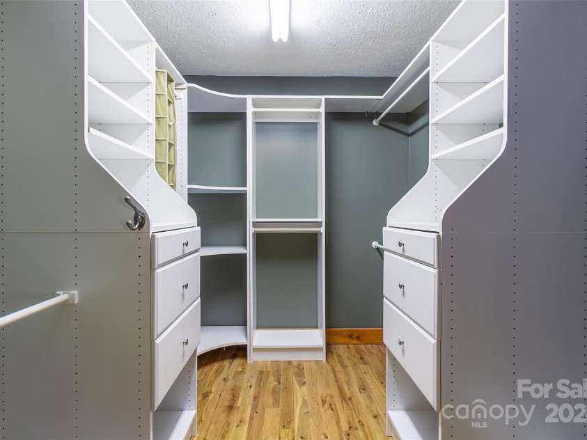 7180 Meadow Fork Road, Hot Springs, NC 28743.  MLS# CAR4184401, YatesRealty ID 5991. Owner Walk-In Closet