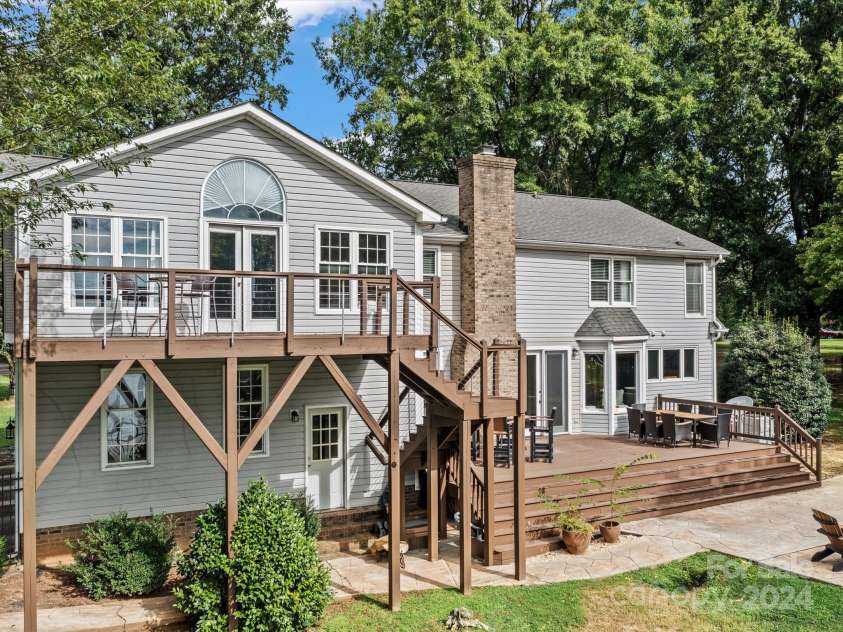 18032 Nantz Road, Cornelius, NC 28031.  MLS# CAR4184346, YatesRealty ID 5992. Back elevation