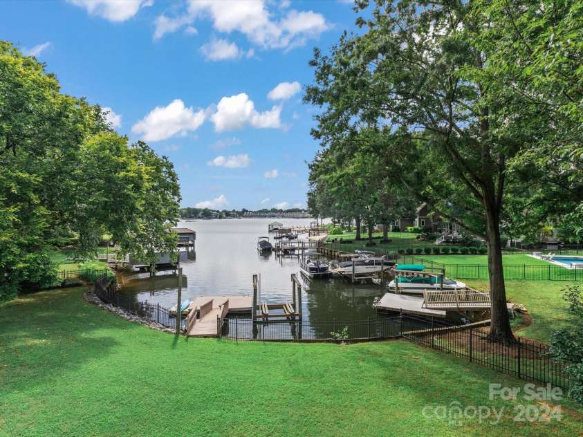 18032 Nantz Road, Cornelius, NC 28031.  MLS# CAR4184346, YatesRealty ID 5992. Backyard