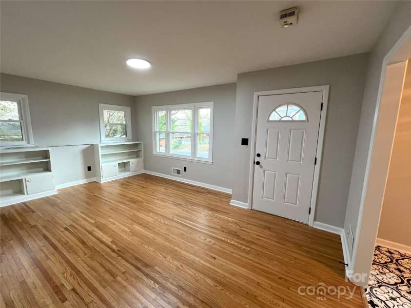 612 Brown Avenue, Albemarle, NC 28001.  MLS# CAR4119824, YatesRealty ID 5995. Living Room - - refinished hardwood floors