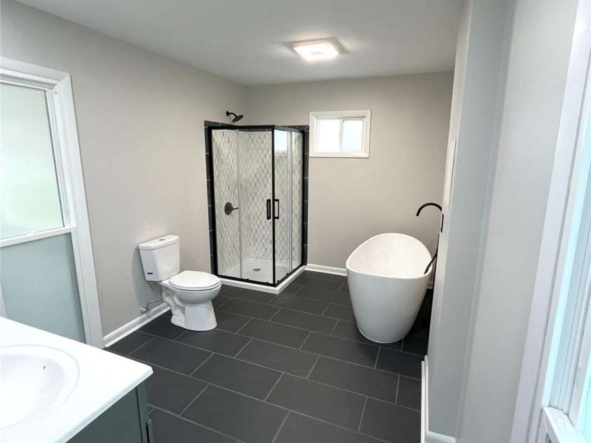 612 Brown Avenue, Albemarle, NC 28001.  MLS# CAR4119824, YatesRealty ID 5995. Primary Bathroom