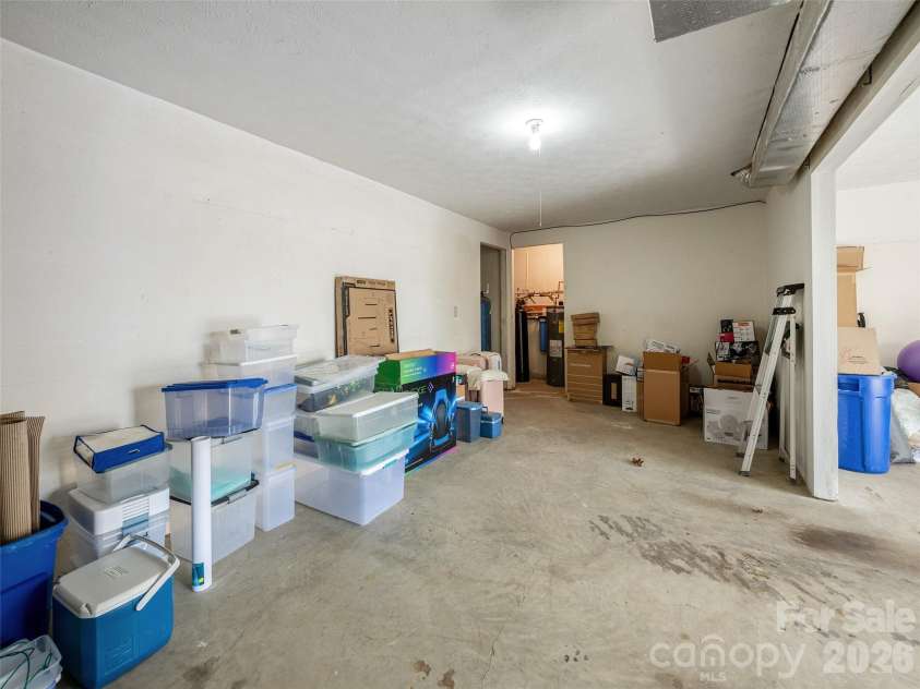 103 Oakwood Place, Hendersonville, NC 28792.  MLS# CAR4363968, YatesRealty ID 6010. Over-sized garage/storage