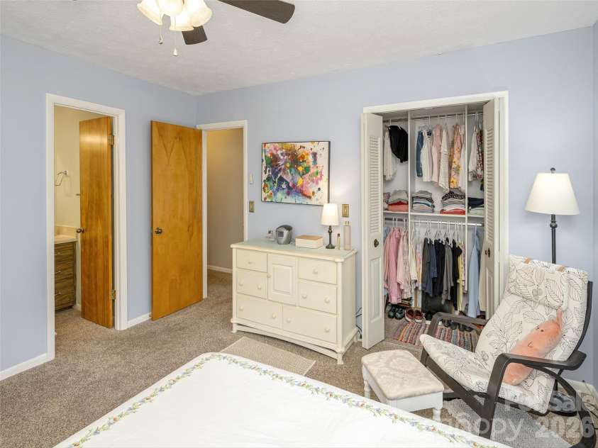 103 Oakwood Place, Hendersonville, NC 28792.  MLS# CAR4363968, YatesRealty ID 6010. Primary Bedroom
